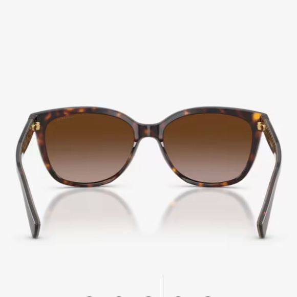 Coach light Brown confetti cat eye Sunglasses - Picture 4 of 16